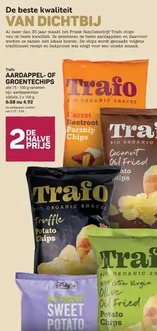 Ekoplaza Trafo AARDAPPEL-OF GROENTECHIPS aanbieding