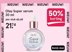 Etos Olay Super serum 30 ml aanbieding