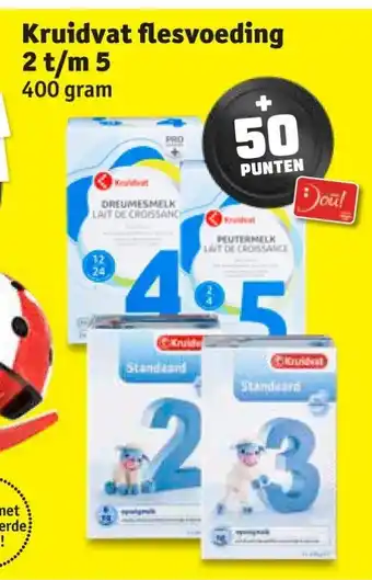 Kruidvat Flesvoeding 400g aanbieding