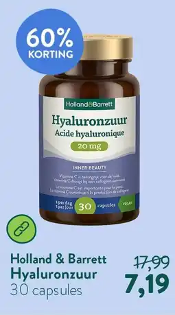 Holland & Barrett Holland & Barrett Hyaluronzuur aanbieding