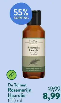 Holland & Barrett De Tuinen Rozemarijn Haarolie aanbieding