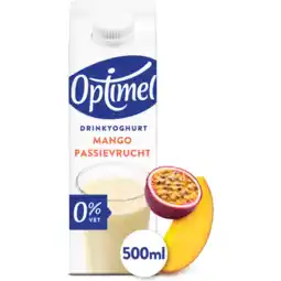 Jumbo Optimel Drinkyoghurt Mango Passievrucht 0% Vet 500ml aanbieding