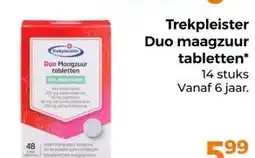 Trekpleister Trekpleister Duo maagzuur tabletten* 14 stuks aanbieding