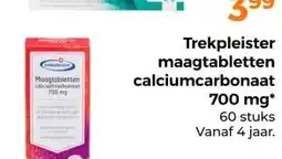 Trekpleister Trekpleister maagtabletten calciumcarbonaat 700 mg* 60 stuks aanbieding