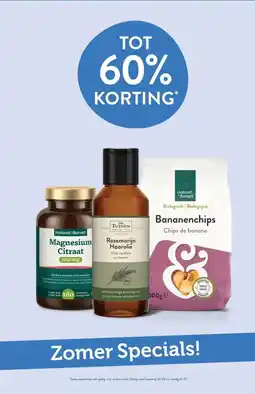 Holland & Barrett TOT60% KORTING* aanbieding