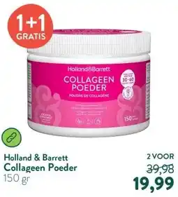 Holland & Barrett Collageen Poeder aanbieding