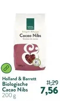 Holland & Barrett Biologische Cacao Nibs aanbieding