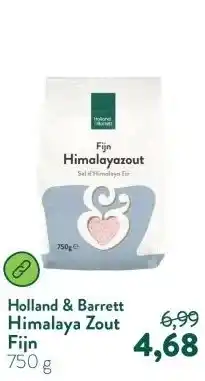 Holland & Barrett Himalaya Zout Fijn aanbieding