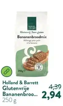 Holland & Barrett Glutenvrije Bananenbroodmix aanbieding