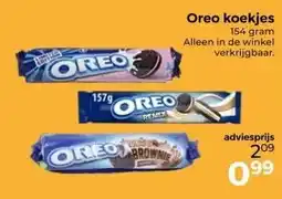 Trekpleister Oreo koekjes 154 gram aanbieding