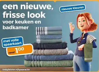 Trekpleister een nieuwe, frisse look voor keuken en badkamer aanbieding