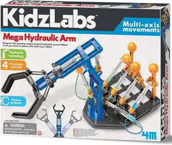 Amazon 4M 403427 Mega Hydraulic Arm, Multi aanbieding