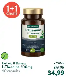 Holland & Barrett Holland&Barrett L-Theanine aanbieding