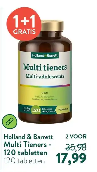 Holland & Barrett Holland&Barrett Multi tieners aanbieding