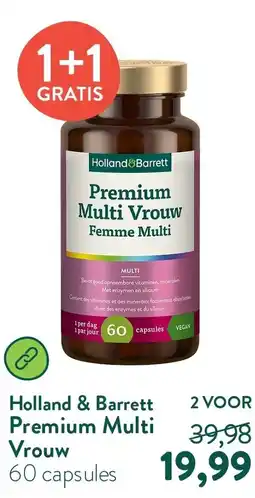 Holland & Barrett Holland&Barrett Premium Multi Vrouw aanbieding
