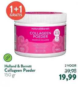 Holland & Barrett Holland & Barrett Collageen Poeder aanbieding
