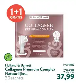 Holland & Barrett Holland & Barrett Collageen Premium Complex Natuurlijke aanbieding