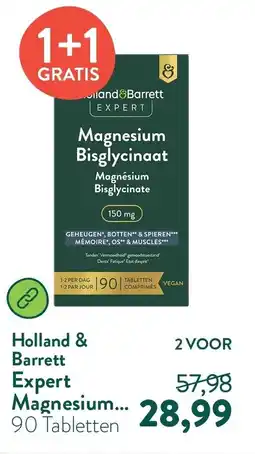 Holland & Barrett Holland&Barrett Expert Magnesium aanbieding