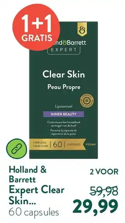 Holland & Barrett Holland & Barrett Expert Clear Skin aanbieding