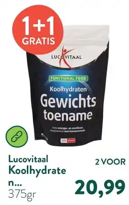 Holland & Barrett Lucovitaal Koolhydrate aanbieding