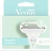 Bol.com Gillette Venus Sensitive Smooth 4 stuks Scheermesjes voor Vrouwen aanbieding