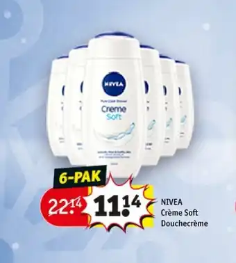 Kruidvat Nivea Creme Soft Douchecreme aanbieding