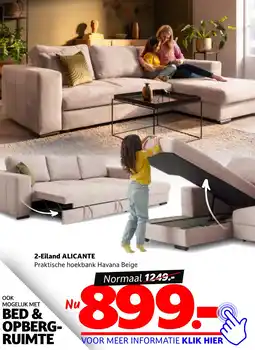Seats and Sofas 2-Eiland ALICANTE aanbieding