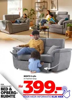 Seats and Sofas BENITO 2-zits aanbieding