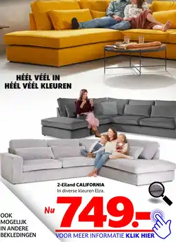 Seats and Sofas 2-Eiland CALIFORNIA aanbieding