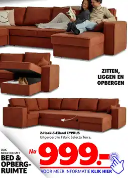 Seats and Sofas 2-Hoek-3-Eiland CYPRUS aanbieding