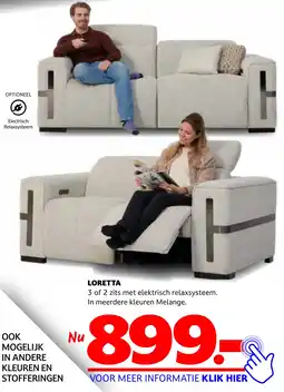 Seats and Sofas LORETTA aanbieding