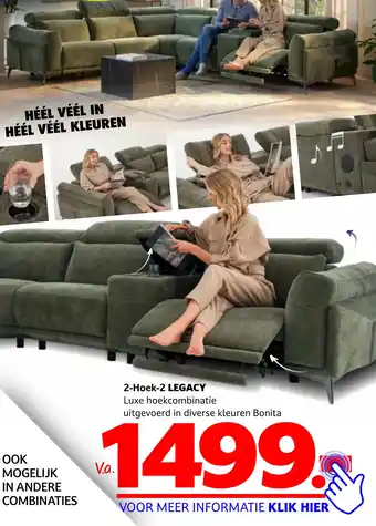 Seats and Sofas 2-Hoek-2 LEGACY aanbieding