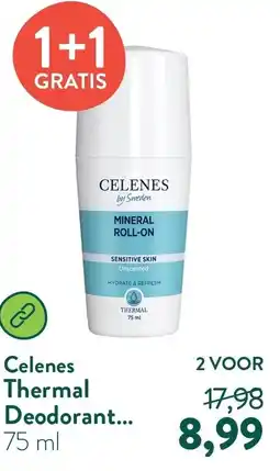 Holland & Barrett Celenes Thermal Deodorant aanbieding