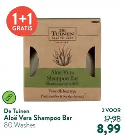 Holland & Barrett De Tuinen Aloë Vera Shampoo Bar aanbieding