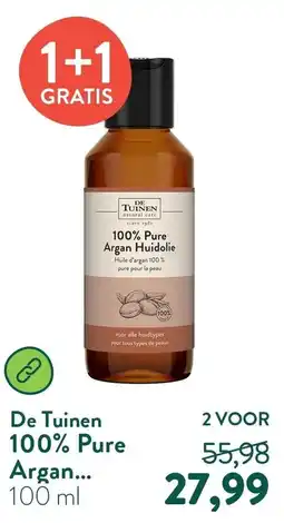 Holland & Barrett De Tuinen 100% Pure Argan aanbieding