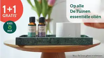 Holland & Barrett Op alle De Tuinen essentiële oliën aanbieding