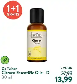 Holland & Barrett De Tuinen Citroen Essentiële Olie D aanbieding