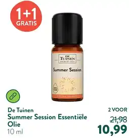 Holland & Barrett De Tuinen Summer Session Essentiële Olie aanbieding