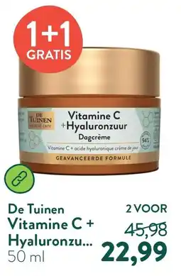 Holland & Barrett De Tuinen Vitamine C +Hyaluronzuur aanbieding