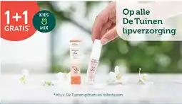 Holland & Barrett Op alle De Tuinen lipverzorging aanbieding