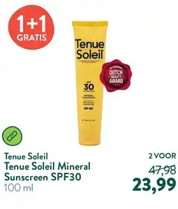 Holland & Barrett Tenue Soleil Mineral Sunscreen SPF30 aanbieding
