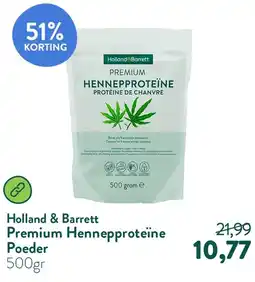 Holland & Barrett Holland & Barrett Premium Hennepproteïne aanbieding