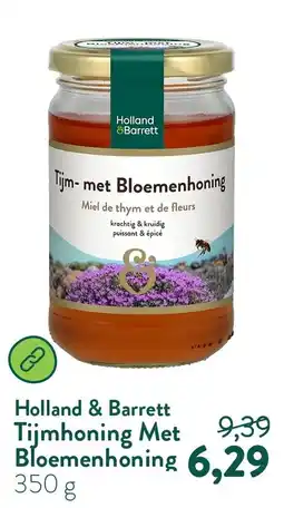 Holland & Barrett Holland & Barrett Tijmhoning Met Bloemenhoning aanbieding