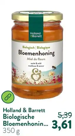 Holland & Barrett Holland Barrett Biologische Bloemenhoning aanbieding