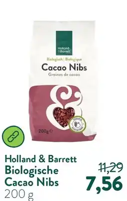 Holland & Barrett Holland & Barrett Biologische Cacao Nibs aanbieding