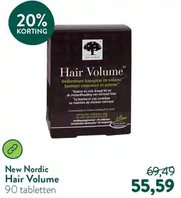 Holland & Barrett New Nordic Hair Volume aanbieding