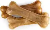 Bol.com Geperste Kauwbot 10cm - 20 stuks - Hondensnacks -Kauwbotten - Kauwstaaf aanbieding