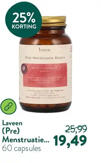 Holland & Barrett Laveen (Pre) Menstruatie balans aanbieding