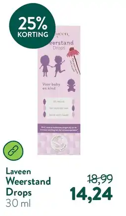Holland & Barrett Laveen Weerstand Drops aanbieding