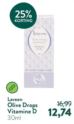 Holland & Barrett Laveen Olive Drops Vitamine D aanbieding